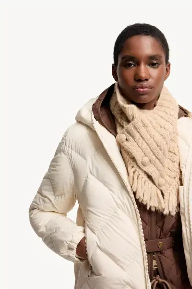 Moncler Arvouinne Hooded Triangle-quilted Short Down Jacket | Thumbnail 7 Moncler Arvouinne Hooded Triangle-quilted Short Down Jacket | Thumbnail 7