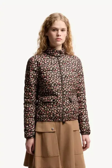 Moncler Florlans Packable Floral Down Jacket | Thumbnail 5 Moncler Florlans Packable Floral Down Jacket | Thumbnail 5