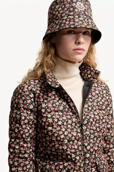 Moncler Florlans Packable Floral Down Jacket | Thumbnail 7 Moncler Florlans Packable Floral Down Jacket | Thumbnail 7