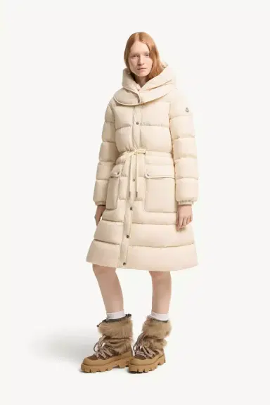Moncler Pic Hooded Long Down Jacket | Thumbnail 5 Moncler Pic Hooded Long Down Jacket | Thumbnail 5