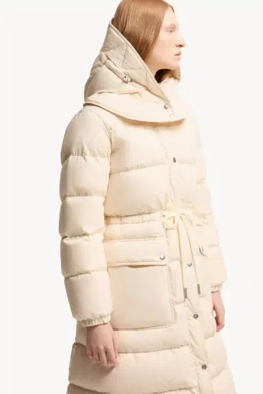 Moncler Pic Hooded Long Down Jacket | Thumbnail 7 Moncler Pic Hooded Long Down Jacket | Thumbnail 7