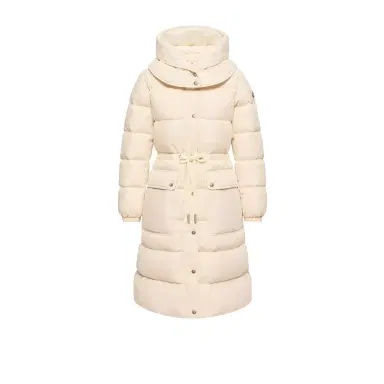 Moncler Pic Hooded Long Down Jacket | Thumbnail 1 Moncler Pic Hooded Long Down Jacket | Thumbnail 1