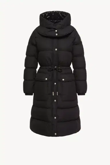 Moncler Pic Hooded Long Down Jacket | Thumbnail 2 Moncler Pic Hooded Long Down Jacket | Thumbnail 2