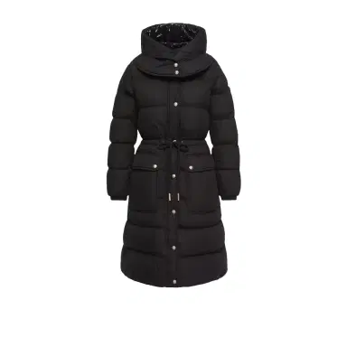 Moncler Pic Hooded Long Down Jacket | Thumbnail 1 Moncler Pic Hooded Long Down Jacket | Thumbnail 1