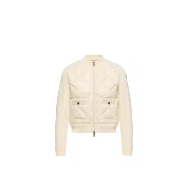 Moncler Cotton Padded Cardigan | Thumbnail 1 Moncler Cotton Padded Cardigan | Thumbnail 1
