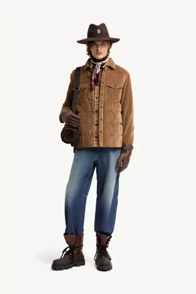 Moncler Grenoble Gelt Corduroy Down Shirt Jacket | Thumbnail 3 Moncler Grenoble Gelt Corduroy Down Shirt Jacket | Thumbnail 3