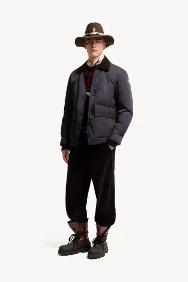 Moncler Grenoble Louron Corduroy-trimmed Short Down Jacket | Thumbnail 3 Moncler Grenoble Louron Corduroy-trimmed Short Down Jacket | Thumbnail 3