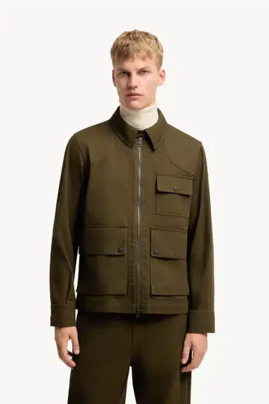 Moncler Grenoble Cotton Long Sleeve Shirt | Thumbnail 5 Moncler Grenoble Cotton Long Sleeve Shirt | Thumbnail 5