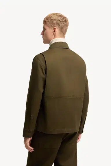 Moncler Grenoble Cotton Long Sleeve Shirt | Thumbnail 6 Moncler Grenoble Cotton Long Sleeve Shirt | Thumbnail 6