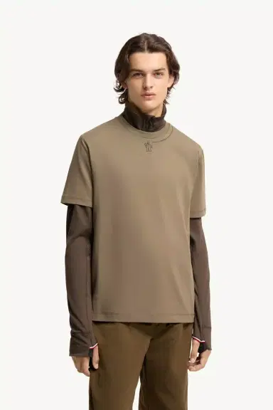 Moncler Grenoble Coordinates Logo Cotton T-shirt | Thumbnail 5 Moncler Grenoble Coordinates Logo Cotton T-shirt | Thumbnail 5