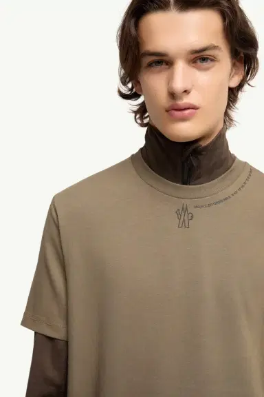 Moncler Grenoble Coordinates Logo Cotton T-shirt | Thumbnail 8 Moncler Grenoble Coordinates Logo Cotton T-shirt | Thumbnail 8