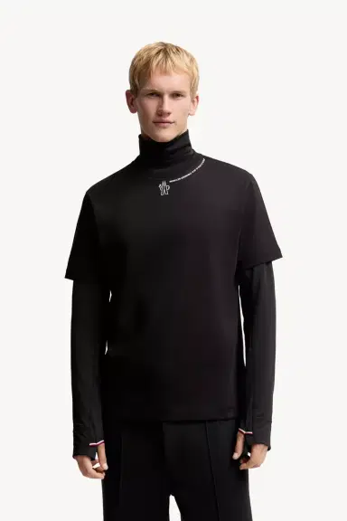 Moncler Grenoble Coordinates Logo Cotton T-shirt | Thumbnail 5 Moncler Grenoble Coordinates Logo Cotton T-shirt | Thumbnail 5