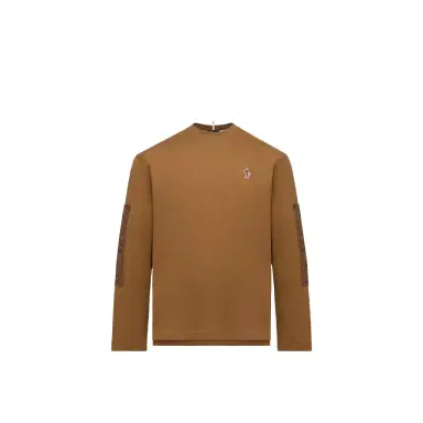 Moncler Grenoble Logo Cotton Long Sleeve T-shirt | Thumbnail 1 Moncler Grenoble Logo Cotton Long Sleeve T-shirt | Thumbnail 1