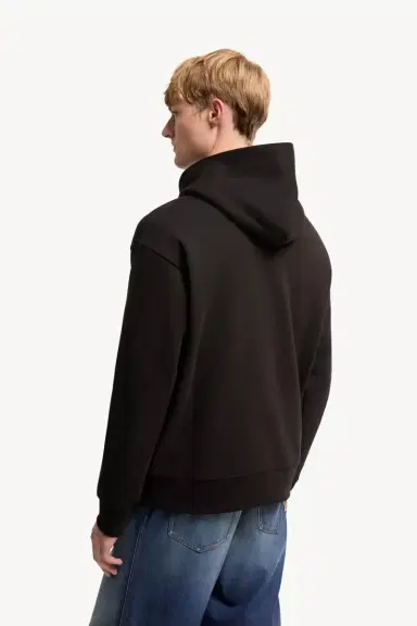 Moncler Grenoble Coordinates Logo Cotton Hoodie | Thumbnail 6 Moncler Grenoble Coordinates Logo Cotton Hoodie | Thumbnail 6