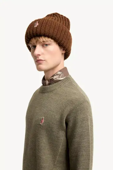 Moncler Grenoble Logo Wool Sweater | Thumbnail 4 Moncler Grenoble Logo Wool Sweater | Thumbnail 4