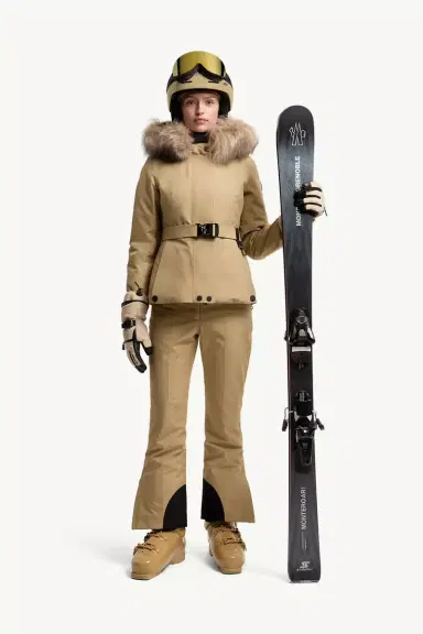 Moncler Grenoble Laplance Gore-tex Shearling-trimmed Hooded Insulated Ski Jacket | Thumbnail 3 Moncler Grenoble Laplance Gore-tex Shearling-trimmed Hooded Insulated Ski Jacket | Thumbnail 3