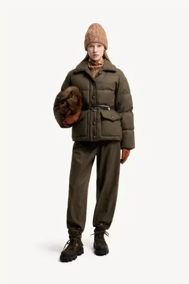 Moncler Grenoble Monteain Loden Short Down Jacket | Thumbnail 3 Moncler Grenoble Monteain Loden Short Down Jacket | Thumbnail 3