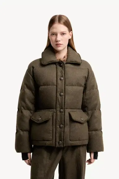 Moncler Grenoble Monteain Loden Short Down Jacket | Thumbnail 5 Moncler Grenoble Monteain Loden Short Down Jacket | Thumbnail 5