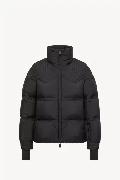 Moncler Grenoble Anglins Leaf Embroidered Hooded Insulated Ski Jacket | Thumbnail 2 Moncler Grenoble Anglins Leaf Embroidered Hooded Insulated Ski Jacket | Thumbnail 2