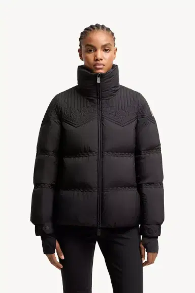 Moncler Grenoble Anglins Leaf Embroidered Hooded Insulated Ski Jacket | Thumbnail 5 Moncler Grenoble Anglins Leaf Embroidered Hooded Insulated Ski Jacket | Thumbnail 5