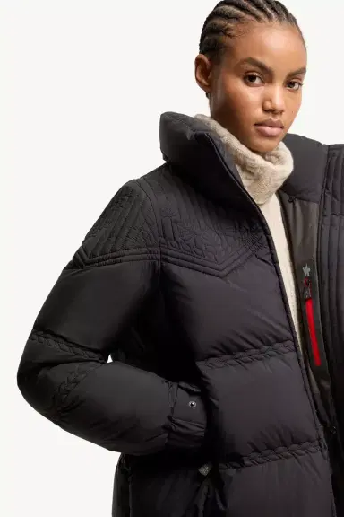 Moncler Grenoble Anglins Leaf Embroidered Hooded Insulated Ski Jacket | Thumbnail 7 Moncler Grenoble Anglins Leaf Embroidered Hooded Insulated Ski Jacket | Thumbnail 7