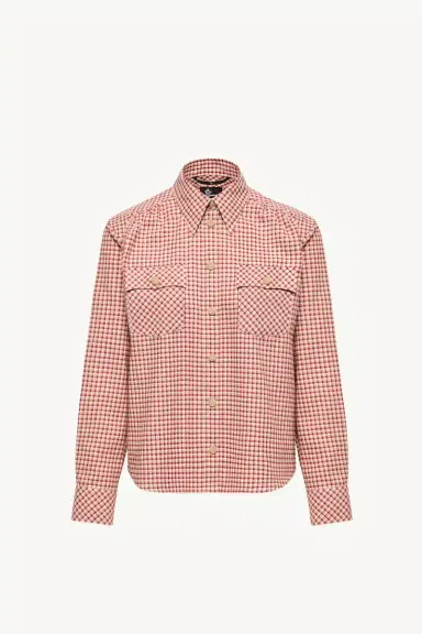 Moncler Grenoble Check Cotton Long Sleeve Shirt | Thumbnail 2 Moncler Grenoble Check Cotton Long Sleeve Shirt | Thumbnail 2