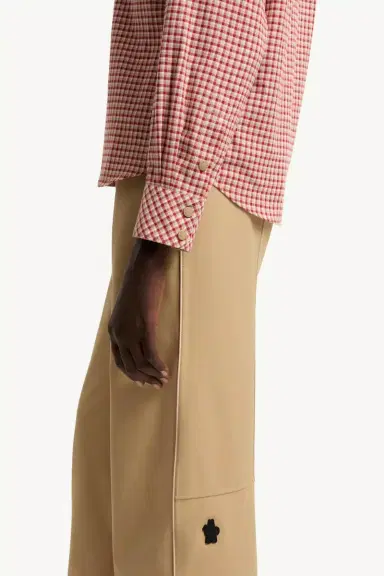 Moncler Grenoble Check Cotton Long Sleeve Shirt | Thumbnail 7 Moncler Grenoble Check Cotton Long Sleeve Shirt | Thumbnail 7