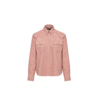 Moncler Grenoble Check Cotton Long Sleeve Shirt | Thumbnail 1 Moncler Grenoble Check Cotton Long Sleeve Shirt | Thumbnail 1