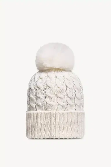 Moncler Grenoble Wool Beanie With Pom Pom | Thumbnail 5 Moncler Grenoble Wool Beanie With Pom Pom | Thumbnail 5
