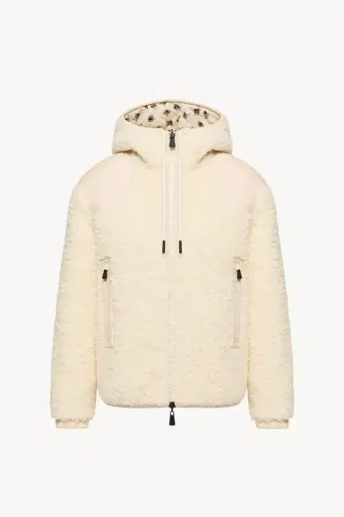 Moncler Grenoble Reversible Padded Teddy Zip-up Hoodie | Thumbnail 2 Moncler Grenoble Reversible Padded Teddy Zip-up Hoodie | Thumbnail 2