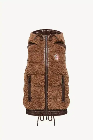 Moncler Grenoble Teddy Hooded Insulated Vest | Thumbnail 2 Moncler Grenoble Teddy Hooded Insulated Vest | Thumbnail 2