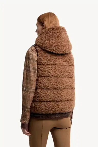 Moncler Grenoble Teddy Hooded Insulated Vest | Thumbnail 6 Moncler Grenoble Teddy Hooded Insulated Vest | Thumbnail 6