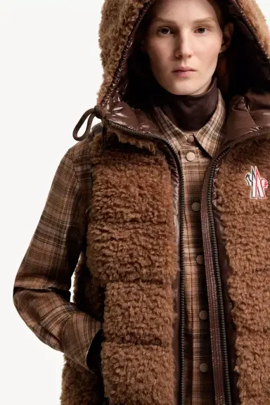 Moncler Grenoble Teddy Hooded Insulated Vest | Thumbnail 7 Moncler Grenoble Teddy Hooded Insulated Vest | Thumbnail 7