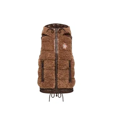 Moncler Grenoble Teddy Hooded Insulated Vest | Thumbnail 1 Moncler Grenoble Teddy Hooded Insulated Vest | Thumbnail 1