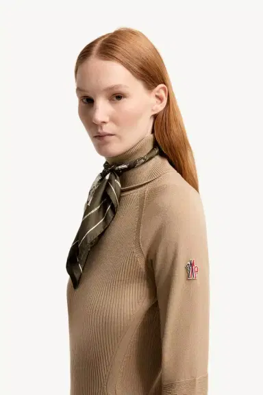 Moncler Grenoble Wool Blend Turtleneck Sweater | Thumbnail 4 Moncler Grenoble Wool Blend Turtleneck Sweater | Thumbnail 4