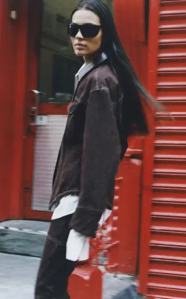 RÙADH The Lennox Peplum Denim Jacket | Thumbnail 3 RÙADH The Lennox Peplum Denim Jacket | Thumbnail 3