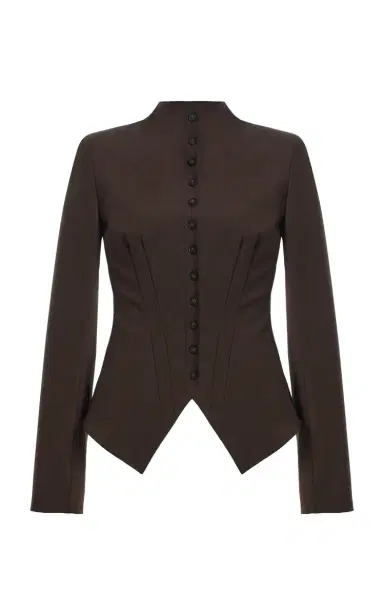 Staud Adrian Twill Jacket | Thumbnail 2 Staud Adrian Twill Jacket | Thumbnail 2