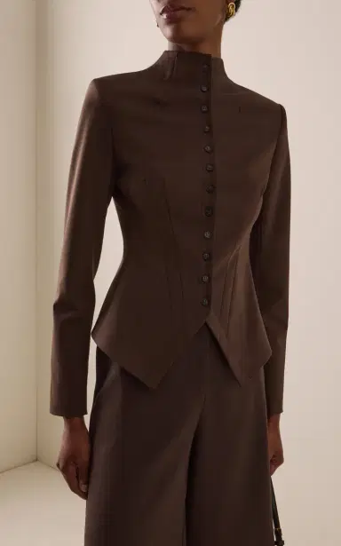 Staud Adrian Twill Jacket | Thumbnail 4 Staud Adrian Twill Jacket | Thumbnail 4