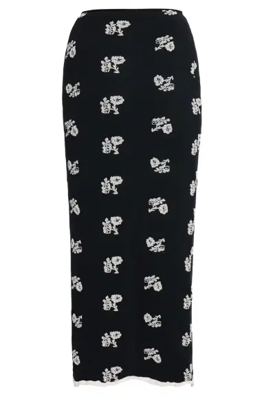 Erdem Floral Jacquard Midi Skirt | Thumbnail 2 Erdem Floral Jacquard Midi Skirt | Thumbnail 2