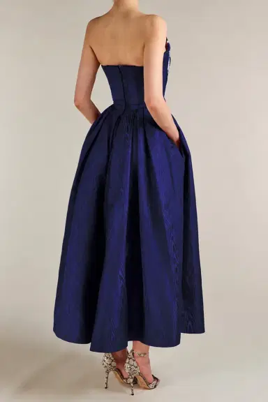 Mary Katrantzou Etta Embellished Landscape Strapless Dress | Thumbnail 3 Mary Katrantzou Etta Embellished Landscape Strapless Dress | Thumbnail 3
