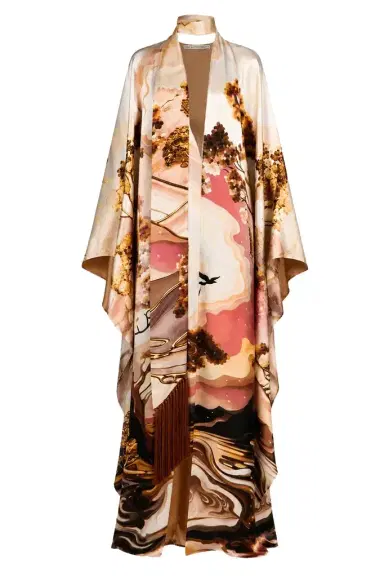 Mary Katrantzou Kira Abstract Print Kaftan Dress | Thumbnail 1 Mary Katrantzou Kira Abstract Print Kaftan Dress | Thumbnail 1