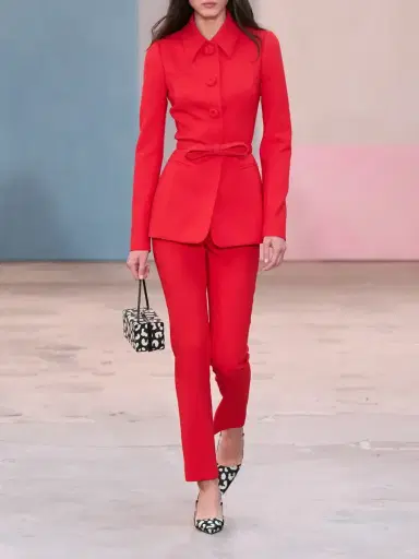 Carolina Herrera Ribbon-detailed Wool Belt | Thumbnail 4 Carolina Herrera Ribbon-detailed Wool Belt | Thumbnail 4