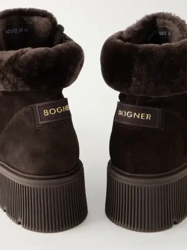 Bogner Turin 10 Suede And Wool-trimmed Ankle Boots | Thumbnail 5 Bogner Turin 10 Suede And Wool-trimmed Ankle Boots | Thumbnail 5