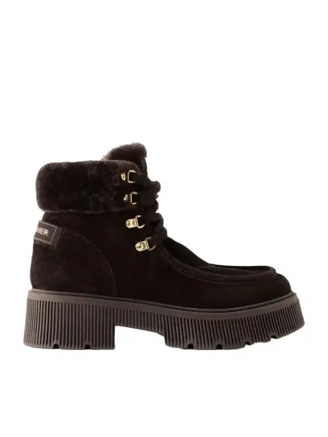 Turin 10 Suede And Wool-trimmed Ankle Boots Turin 10 Suede And Wool-trimmed Ankle Boots