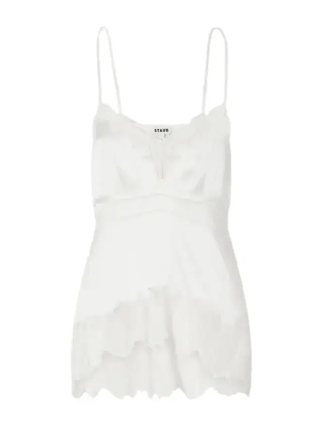 Lina Lace-trimmed Silk-blend Tank Lina Lace-trimmed Silk-blend Tank