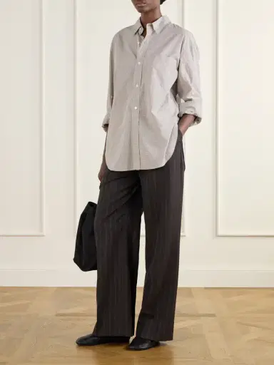 mfpen Primary Striped Wool Straight-leg Pants | Thumbnail 2 mfpen Primary Striped Wool Straight-leg Pants | Thumbnail 2