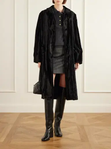 Blazé Milano Woolly Velvet Coat | Thumbnail 2 Blazé Milano Woolly Velvet Coat | Thumbnail 2
