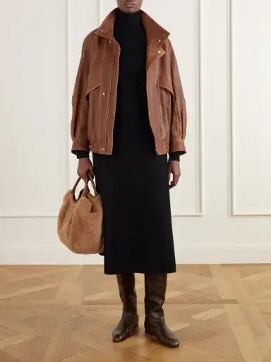 Max Mara Cono Wool-jersey Turtleneck Top | Thumbnail 2 Max Mara Cono Wool-jersey Turtleneck Top | Thumbnail 2