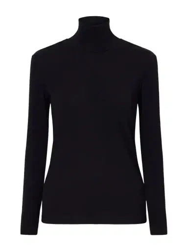 Max Mara Cono Wool-jersey Turtleneck Top | Thumbnail 1 Max Mara Cono Wool-jersey Turtleneck Top | Thumbnail 1