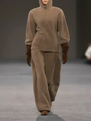 Max Mara Filtro Hooded Wool And Cashmere-blend Zip-up Cardigan | Thumbnail 5 Max Mara Filtro Hooded Wool And Cashmere-blend Zip-up Cardigan | Thumbnail 5